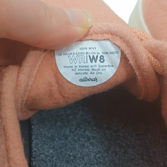 Allbirds Women's Wool Runners Malibu Size 8 - Picture 8 of 8